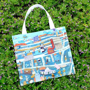 香港記憶TOTE BAG |  HK 特色 -灣仔舊貌托特包