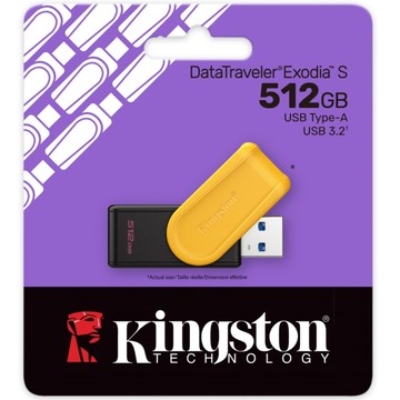 金士頓 Kingston DTXS/512GB DataTraveler Exodia S USB3.2 512GB 隨身碟