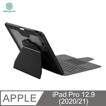 NILLKIN Apple 蘋果 iPad Pro 12.9 (2020~2023) 悍靈 iPad 鍵盤保護套(背光版) 平板保護套 實體鍵盤套 藍牙鍵盤【APP賺6%點數 領券最高折500】