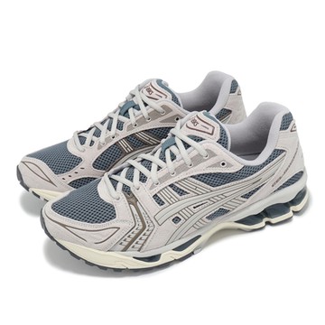 Asics 休閒鞋 GEL-Kayano 14 男鞋 灰 藍 緩衝 經典 千禧跑鞋 亞瑟士 1203A540022