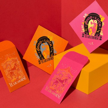 2026 自然圈農場 瑞馬迎春 紅包春聯組