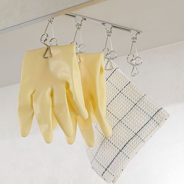 家事問屋日本製304不鏽鋼懸掛櫥櫃吊夾