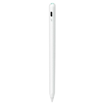 eiP 全磁吸觸控筆 Pencil 2 iPad Air M2/iPad Pro M4適用 白色  1支