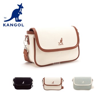 袋鼠 【 KANGOL 】韓版翻蓋小側背包 65228701 -廠商直送