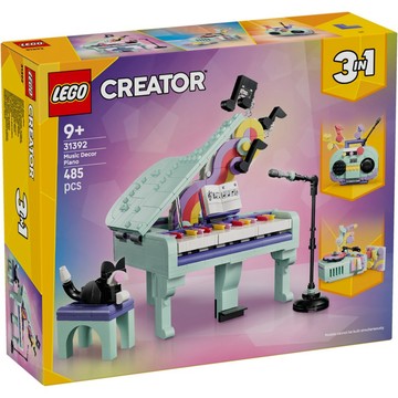 [樂享積木] LEGO 31392 音樂裝飾鋼琴與貓咪 創意百變三合一系列
