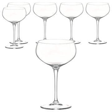 Bormioli Rocco 20世紀水晶寬口香檳杯 BARTENDER Specific Barware NOVECENTO Cocktail  250ml  6個