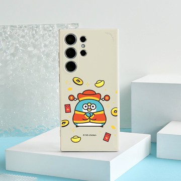 PP mini小小財神純色矽膠SAMSUNG手機殼