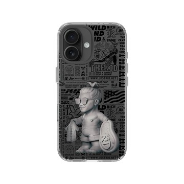 iPhone 16 Clear Case（相機按鈕） 透明 - KID - 野人公仔