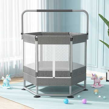 免運 兒童蹦蹦床家用室內寶寶彈跳床帶護網家庭小型健身跳跳床蹭蹭床