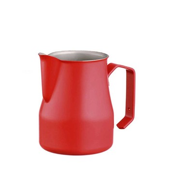 EASY 義大利MOTTA 專業拉花杯 750ml 紅色(HC7094)