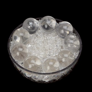 福瑞水晶 天然水晶貴人陣 白水晶球擺件 居家開業禮品風水擺設