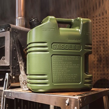 【露營趣】新店桃園 Campingbar CAMP-OIL-20L 軍風燃料桶 油桶 儲油桶 油箱 煤油 柴油 加油桶 汽油桶 手提式 密封式 露營 野營