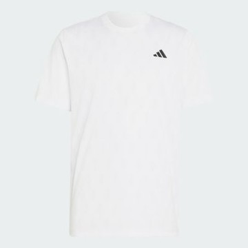 Adidas 愛迪達 Club Graph Tee KS8271 男 T恤 運動上衣 休閒短袖 吸濕排汗 白