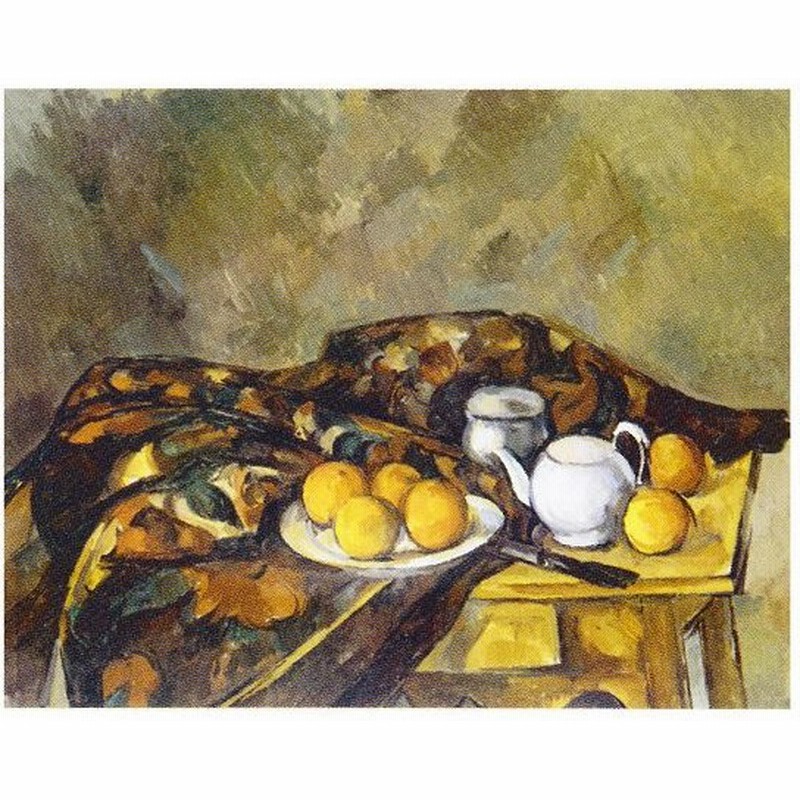 ダークブラウンアンティーク額 〔額装品〕世界の名画 F6 ルノワール