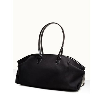 手工復古風真皮餃子包包2025原創設計新款時尚大容量手提單肩女包