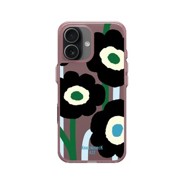 iPhone 17 Clear (相機按鈕) 晶醺玫 - Knock Knock A2Z - 左擺右擺花