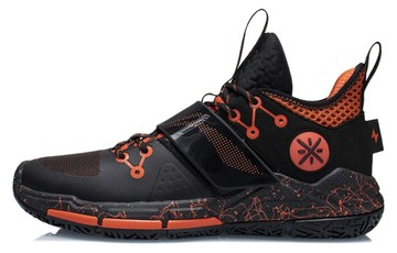 LI-NING WADE BLOCK BLACK ORANGE