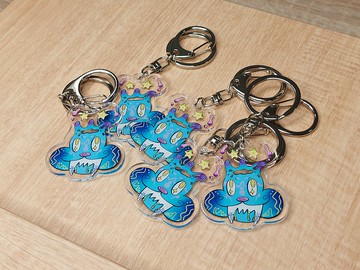 口水怪獨有壓克力吊飾