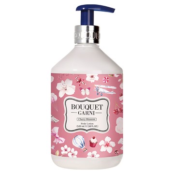 BOUQUET GARNI 香氛身體乳液 Cherry Blossom  520ml  1瓶