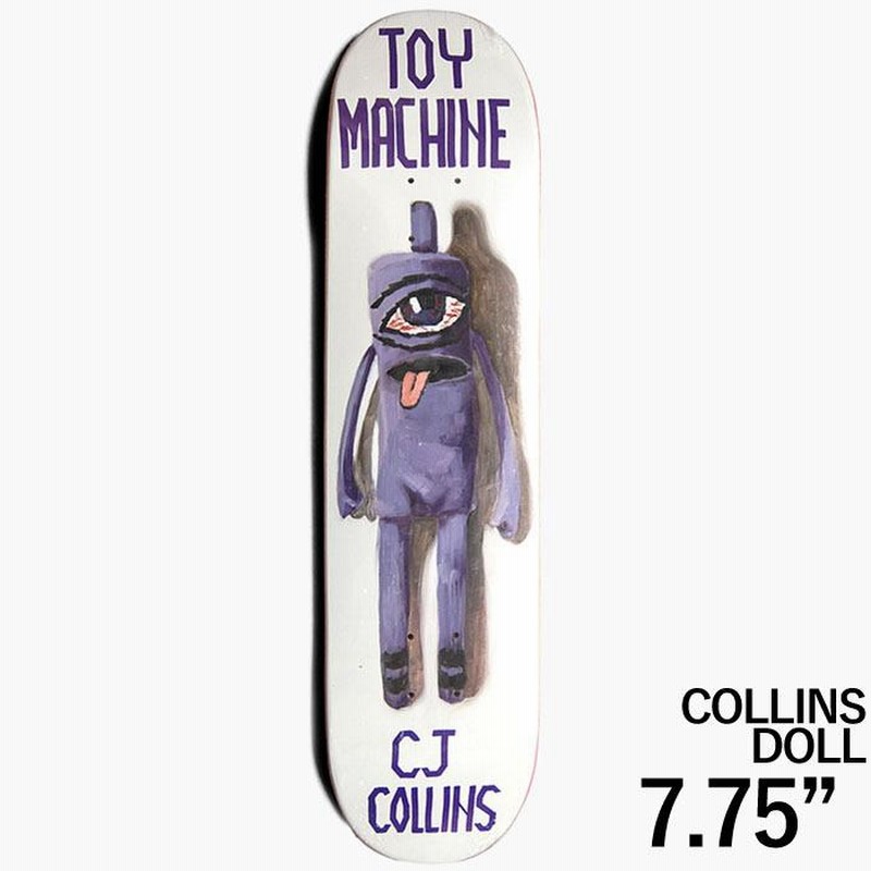 スケボー デッキ 8.0 7.75 7.88】TOY MACHINE DOLL トイマシーン