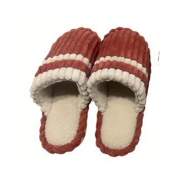 直紋絨拖鞋-多色多尺寸任選