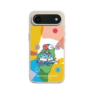 iPhone Air SolidX 貝殼灰 - 貓貓蟲咖波 Bugcat Capoo - 10th 環島咖波愛旅行