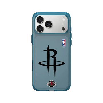 iPhone 17 Pro Max Clear (相機按鈕) 夜幕藍 - NBA - B&W-休士頓火箭 Houston Rockets B&W