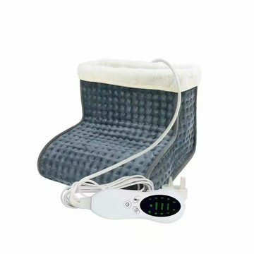 電熱暖腳寶 辦公室插電電暖鞋加熱腳墊暖腳神器寢室灰色器