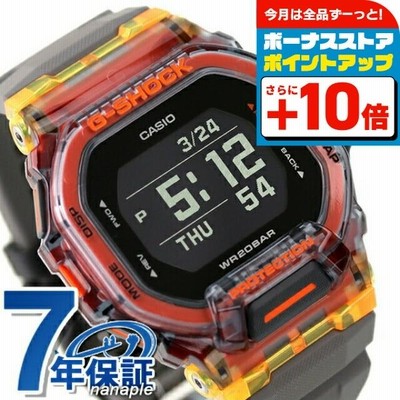 G-SHOCK/カシオ/GBD-800/クォーツ腕時計/デジタル時計/オレンジ g