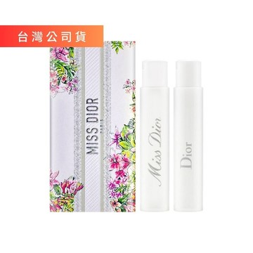 Dior迪奧 Miss Dior親吻針管兩入禮盒 (花漾迪奧淡香水/Miss Dior香氛)
