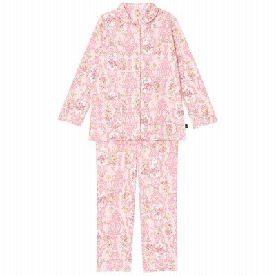 ワコール MINTON ミントン ローンリップル 長袖パジャマ L