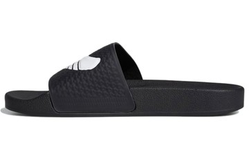 SHMOOFOIL SLIDES BLACK WHITE