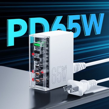 hoco. N36 創想六孔PD65W 桌上型充電器