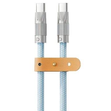 OMG PD100W Type-c-Type-c快速充電線  藍色  1m  1條