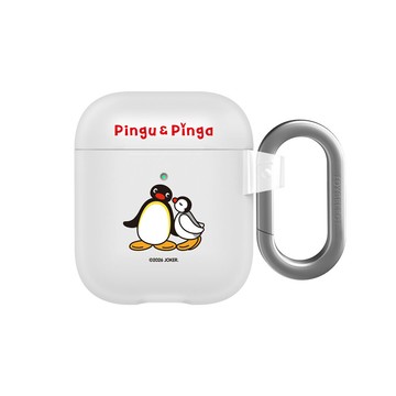 【正版授權】PINGU兄妹之吻強悍防摔AirPods保護套