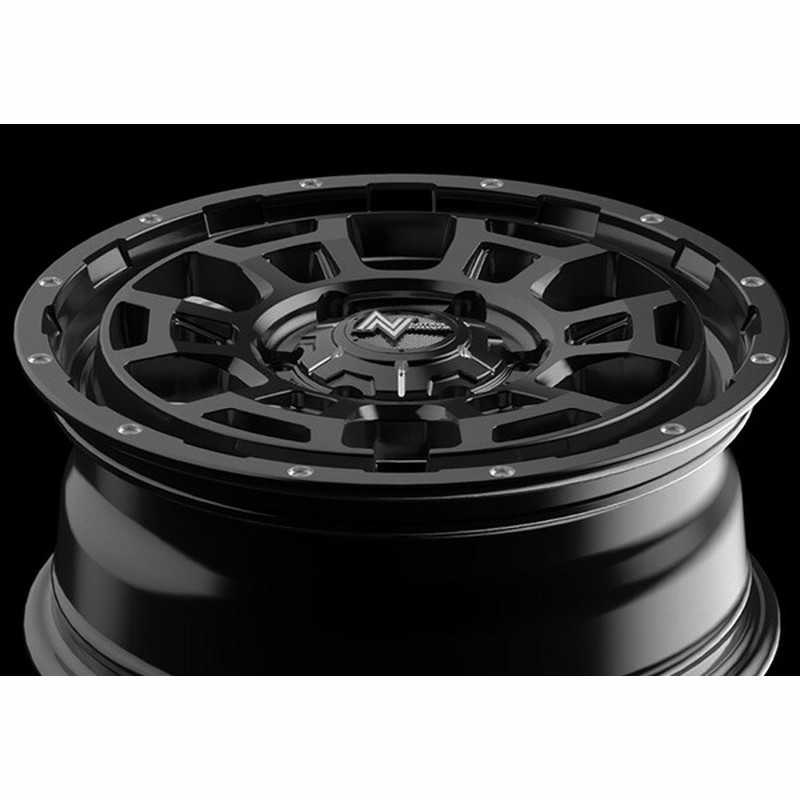 MID ナイトロパワー H6スラッグ 1本販売 ホイール キャラバン【16×6.5J 6-139 INSET48】25系 NITRO POWER H6  SLUG アルミホイール 1枚 単品 | LINEショッピング