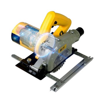 公司貨 最低價 塵霸無塵手提鋸125A新款切割機倒裝靠山多功能木工家用便攜軌道鋸