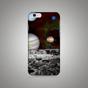 空殼系列－ 星球(右邊) 原創手機殼/保護套 (硬殼)
