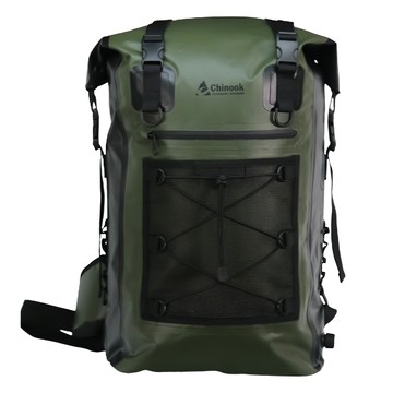 Chinook 針刺40L防水背包溯溪包 IPX6防水等級 PVC夾網布  70 x 34 x 20cm  軍綠色