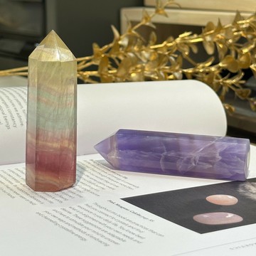 糖果螢石柱 智慧之石 靈感泉源 專屬配對 LB