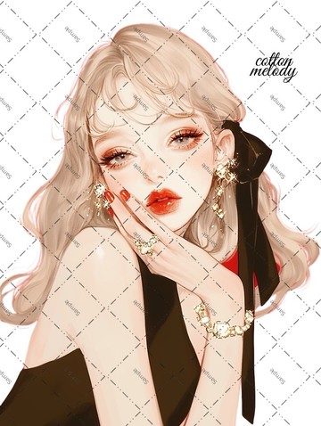 原廠貼紙 no.2063 人物貼紙 原創貼紙 原創人物貼紙 裝飾貼紙 棉旋律