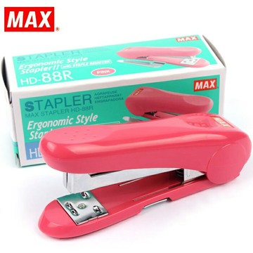 日本 美克司 MAX HD-88R 釘書機 訂書機 (附除針器) (適用8號釘書針)【APP滿額下單4%點數(單一帳號最高1000點)】7/31止