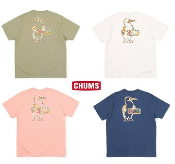 【毒】CHUMS Booby Logo Rainbow Islands 多色休閒短袖上衣 CH01238【APP下單10%回饋】