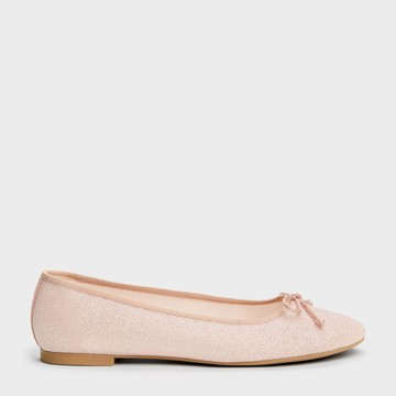 蝴蝶結網紗芭蕾舞鞋