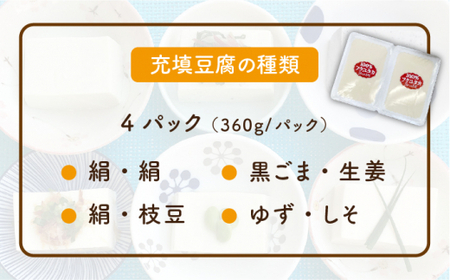 濃厚なめらか！五ヶ山豆腐の充填豆腐・濃厚豆乳セット＜株式会社愛しとーと＞ 那珂川市 五ケ山豆腐 定期便 豆腐 豆乳 大豆 セット [GBA019]