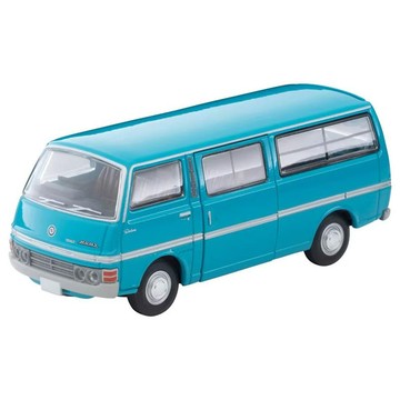 TOMYTEC LV-N341a Nissan Homy Long Light Van Blue 1976