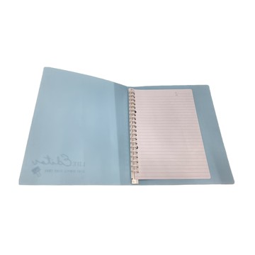 SEASON Paper&Gift 四季紙品禮品 細版25K20孔PP夾  藍  1個