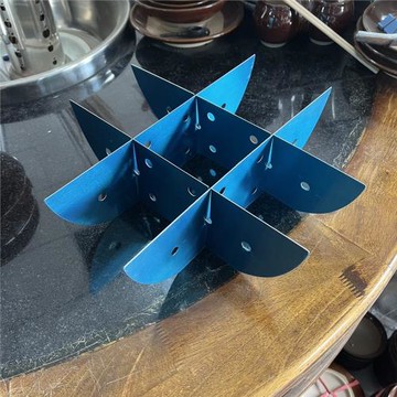 九宮格子隔片不繡鋼格子火鍋鍋具定.制圓底平底熟鐵琺瑯鍋配