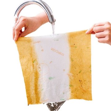 一次性抹布加厚廚房吸油擦桌布干濕百潔布洗碗布懶人抹布75