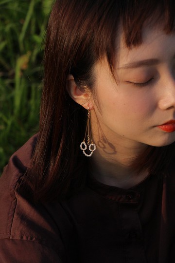 Beloved Season 時光器 Time Turner 珍珠 耳環